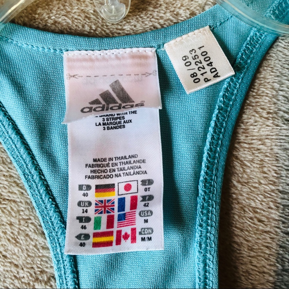 Adidas | Robin egg blue sports tank - Picture 4 of 7